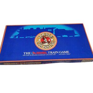 Double Crossing The Lionel Train Game Building Railroads‎ and Fortunes 1988 Vtg